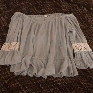 off the shoulder top